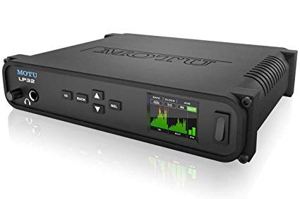 Audio Interfaces (Thunderbolt / AVB / USB) 32x32 USB/AVB-TSN I/O with 4 banks of ADAT/TOSLink optical - MOTU -- LP32